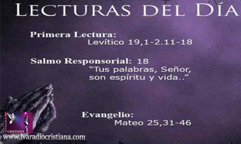 Lecturas del Lunes de la 1ª semana de Cuaresma