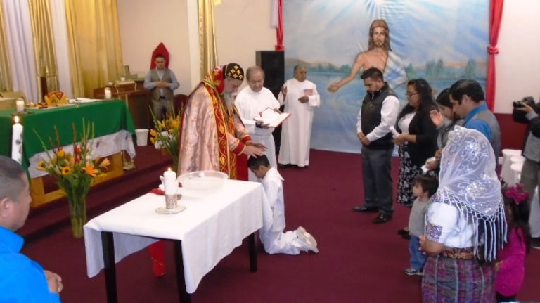 DIVINA LITURGIA EN EL MINISTERIO EL PESCADOR, LOS ÁNGELES, CALIFORNIA.